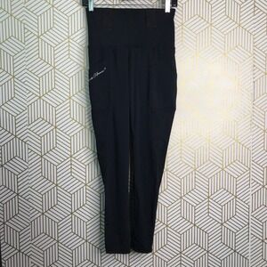 Dene Adams Womens Conceal Carry Tactical Leggings Sz Small Black Stretch